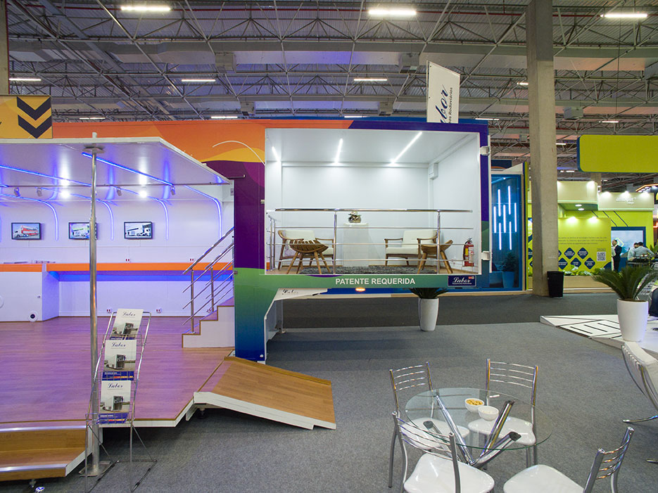 Unidade móvel loja e stand para eventos e ativações