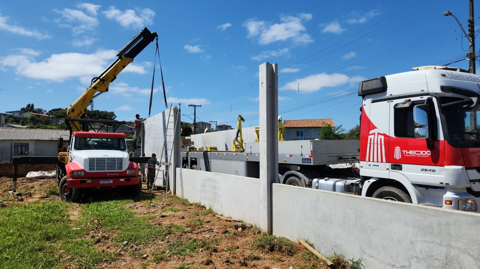 Case Theodo com Concrete Loader Labor