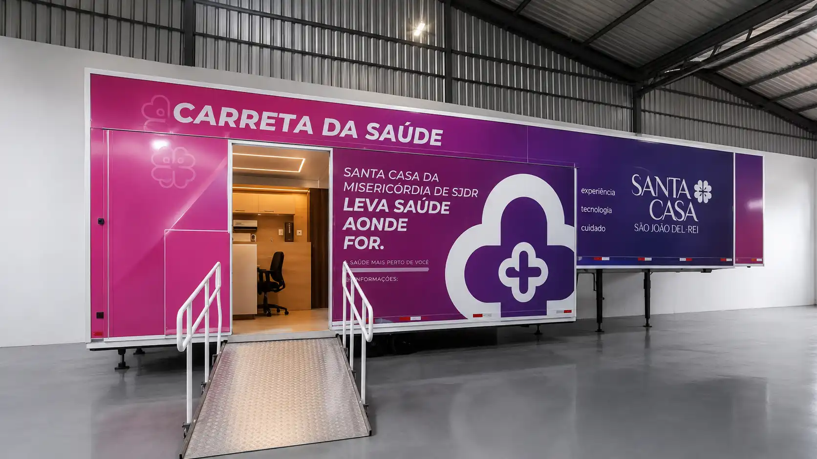 Carreta da Saúde Santa Casa de São João del-Rei
